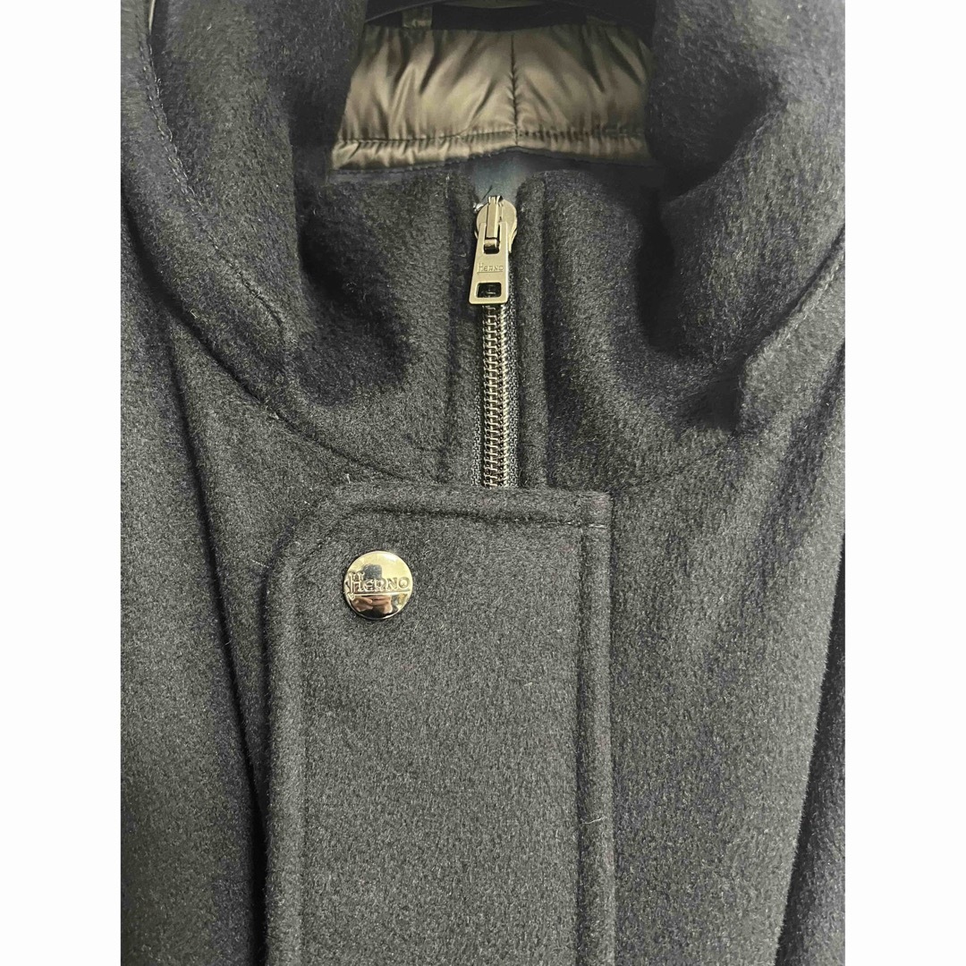 HERNO(ヘルノ)のHERNO ダウンコート(ネイビー)　超美品 メンズのジャケット/アウター(その他)の商品写真