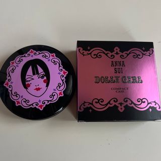 新品未使用●ANNA SUI ドーリーガール コンパクトケース