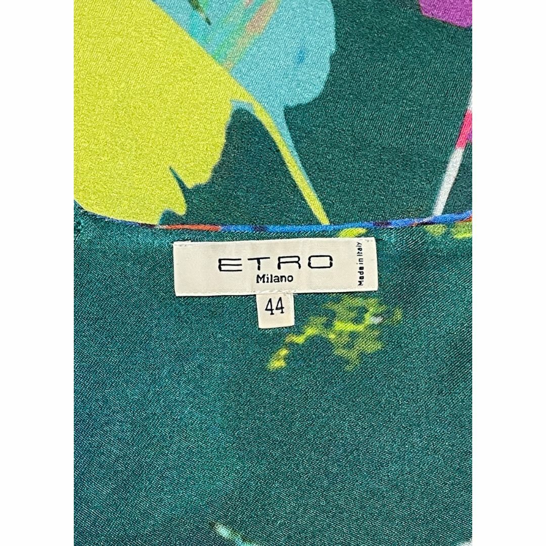 ETRO - ETRO エトロ グリーン柄物ワンピースの通販 by HAL｜エトロなら