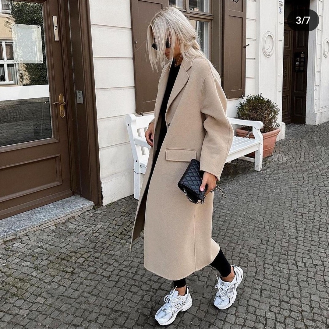 ZARA - ZARA ZW COLLECTION ダブルフェイス ウールブレンド ZARA - ZARA ZW COLLECTION ダブルフェイス ウールブレンド