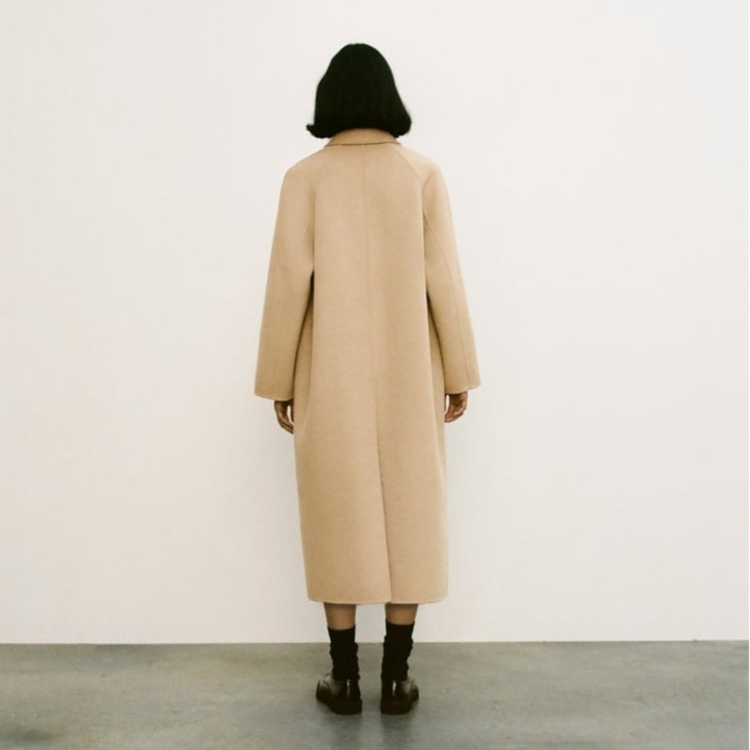 ZARA - ZARA ZW COLLECTION ダブルフェイス ウールブレンド ZARA - ZARA ZW COLLECTION ダブルフェイス ウールブレンド