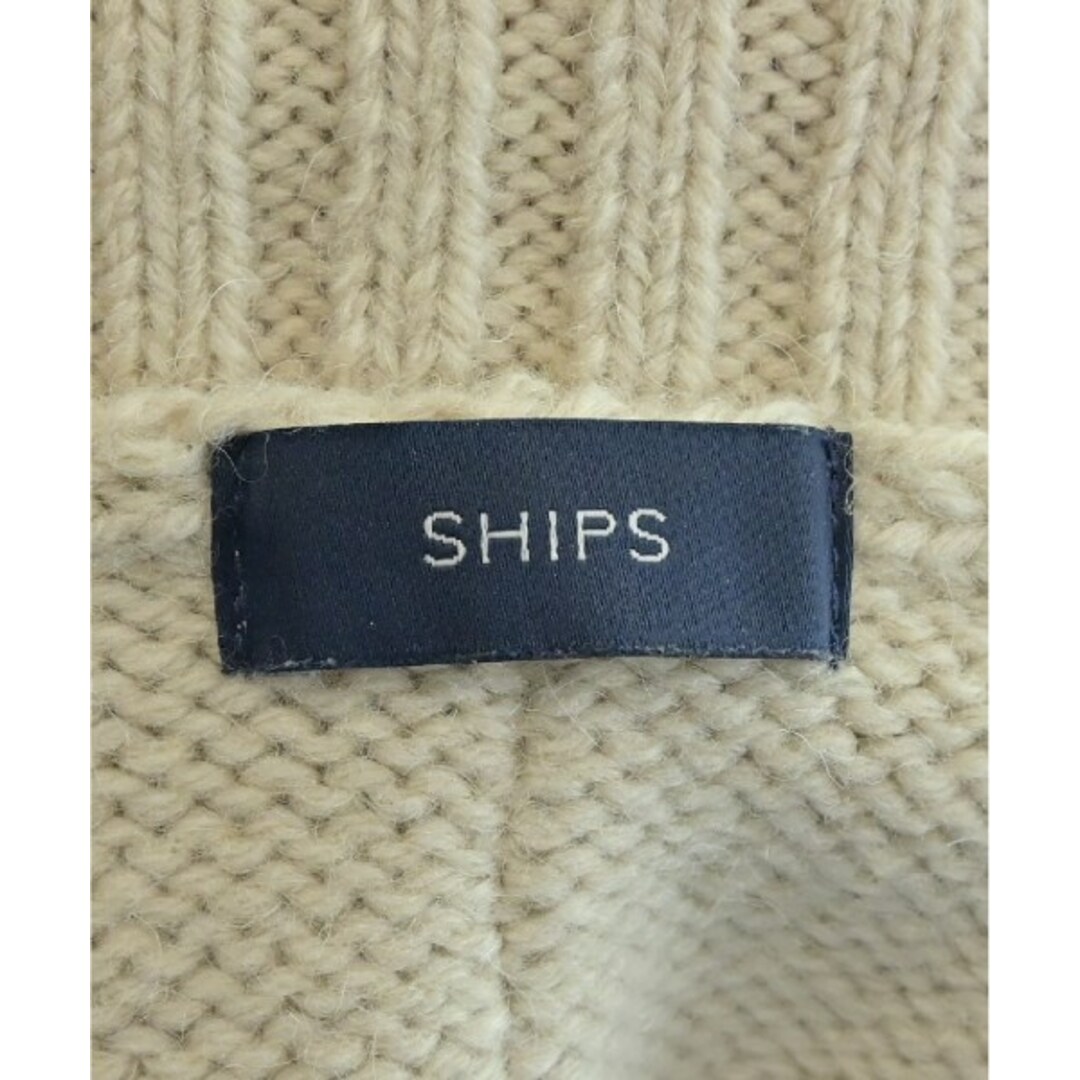 SHIPS(シップス)のSHIPS シップス ニット・セーター M ベージュ系 【古着】【中古】 レディースのトップス(ニット/セーター)の商品写真