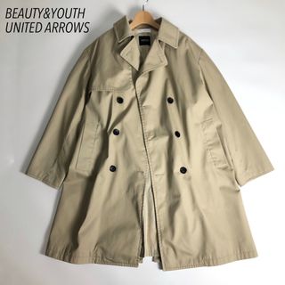 ビューティアンドユースユナイテッドアローズ(BEAUTY&YOUTH UNITED ARROWS)のユナイテッドアローズ　ベンタイル L トレンチコート ベージュ　メンズ(ステンカラーコート)