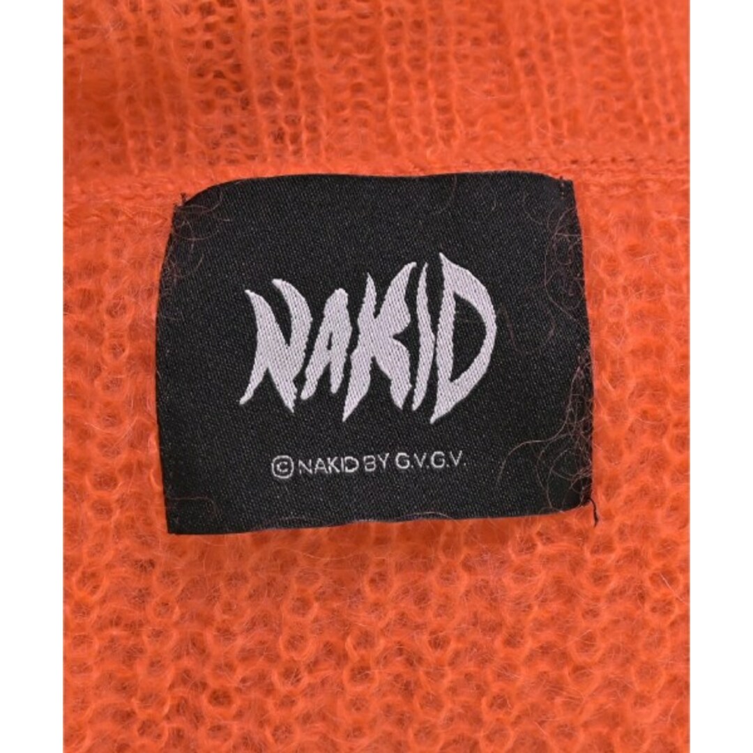 NAKID by G.V.G.V. ニット・セーター ONE オレンジ 【古着】【中古】 メンズのトップス(ニット/セーター)の商品写真