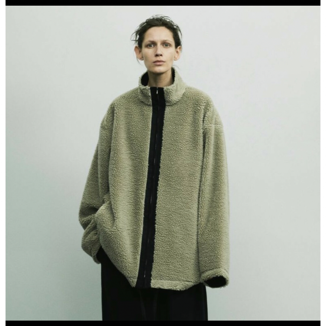 stein - stein 22AW Wool Boa Zip Long Jacket Sの通販 by けん