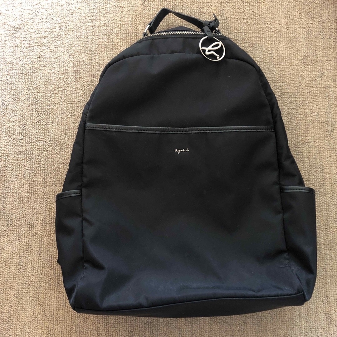 agnes b.(アニエスベー)のagnes b. Black backpack レディースのバッグ(リュック/バックパック)の商品写真