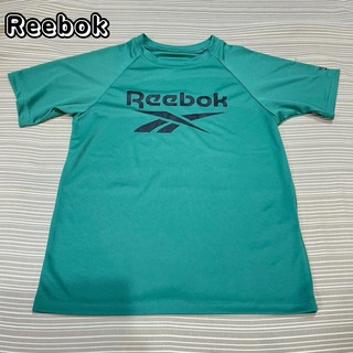リーボック(Reebok)のリーボック　Tシャツ　グリーン　S M(Tシャツ/カットソー(半袖/袖なし))