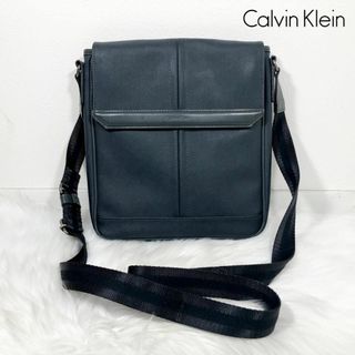 Calvin Klein - Calvin Klein カルバンクライン PVC レザー ショルダーバッグ