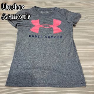 アンダーアーマー(UNDER ARMOUR)のアンダーアーマー　Tシャツ　M グレー　スポーツ　美品(ウェア)