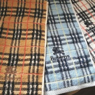 バーバリー(BURBERRY)の♪【新品未使用】Burberrys バーバリーロンドン フェイスタオル セット♪(タオル/バス用品)