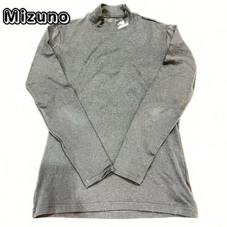 ミズノ(MIZUNO)のミズノ　長袖　Tシャツ　ヒートテック　M ブラック　(アンダーシャツ/防寒インナー)