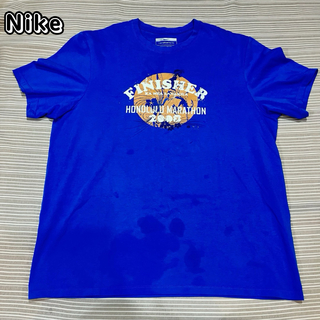 ナイキ(NIKE)のNIKE Tシャツ　L ブルー　スポーツ(シャツ)