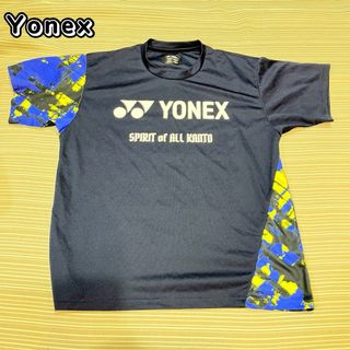 ヨネックス(YONEX)のヨネックス　Tシャツ　M ブラック　マルチカラー　スポーツ　テニス(ウェア)