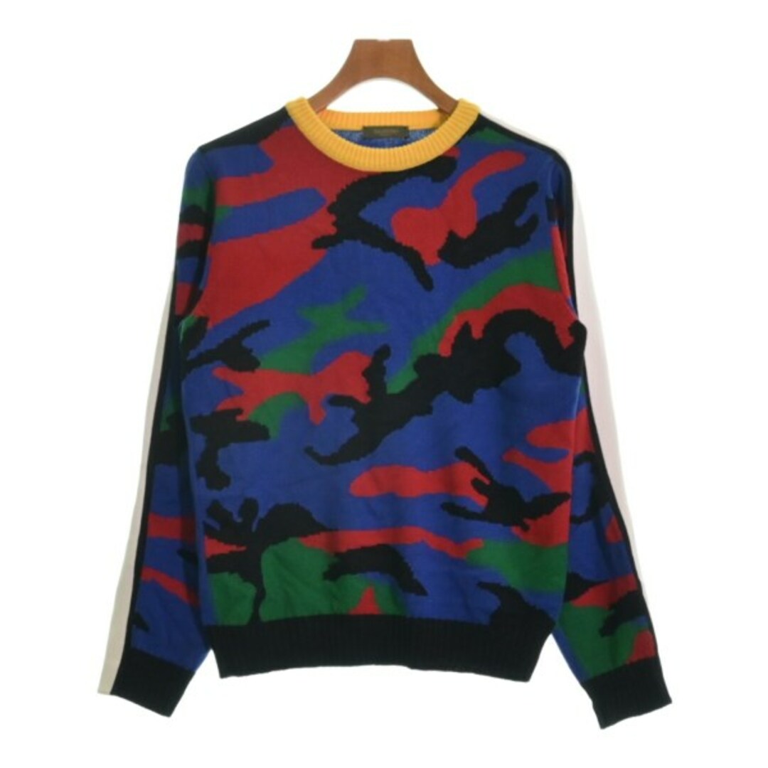 VALENTINO - VALENTINO ヴァレンティノ ニット・セーター M 青x VALENTINO - VALENTINO ヴァレンティノ ニット・セーター M 青x