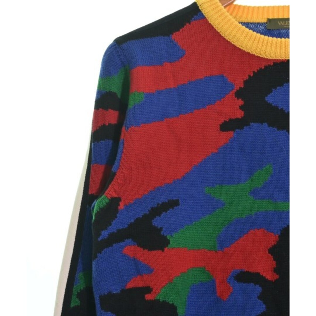 VALENTINO - VALENTINO ヴァレンティノ ニット・セーター M 青x VALENTINO - VALENTINO ヴァレンティノ ニット・セーター M 青x