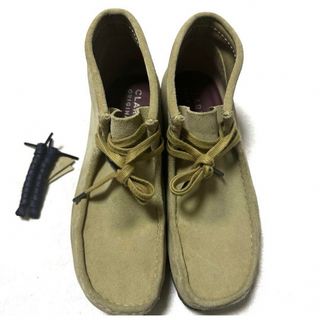 クラークス(Clarks)のlimit様専用　clarks wallabee メープル ベージュ 26.5(ブーツ)