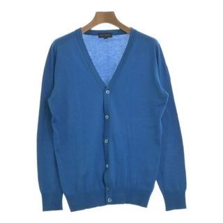 ジョンスメドレー(JOHN SMEDLEY)のJOHN SMEDLEY ジョンスメドレー カーディガン XS 青 【古着】【中古】(カーディガン)