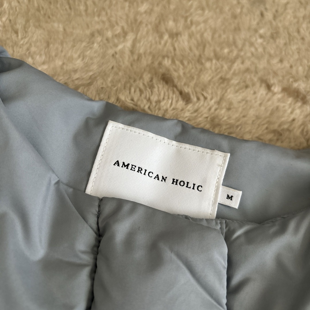 AMERICAN HOLIC(アメリカンホリック)のアメリカンホリック あったかマフラー付き中綿コート レディースのジャケット/アウター(その他)の商品写真