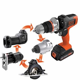 ブラックアンドデッカー(BLACK + DECKER)のBLACK +DECKER ブラックアンドデッカー　EVO185E1(工具)