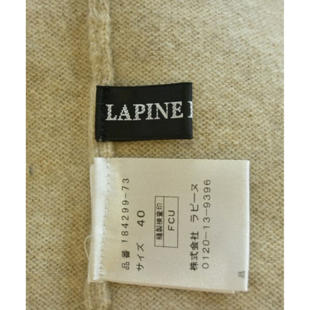 LAPINE BLANCHE(ラピーヌブランシュ)のLAPINE BLANCHE ニット・セーター 40(M位) ベージュ 【古着】【中古】 レディースのトップス(ニット/セーター)の商品写真