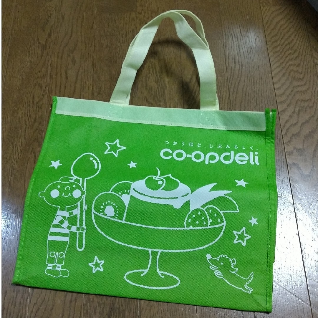 【未使用】エコバッグ CO・OPdeli 不織布 レディースのバッグ(エコバッグ)の商品写真