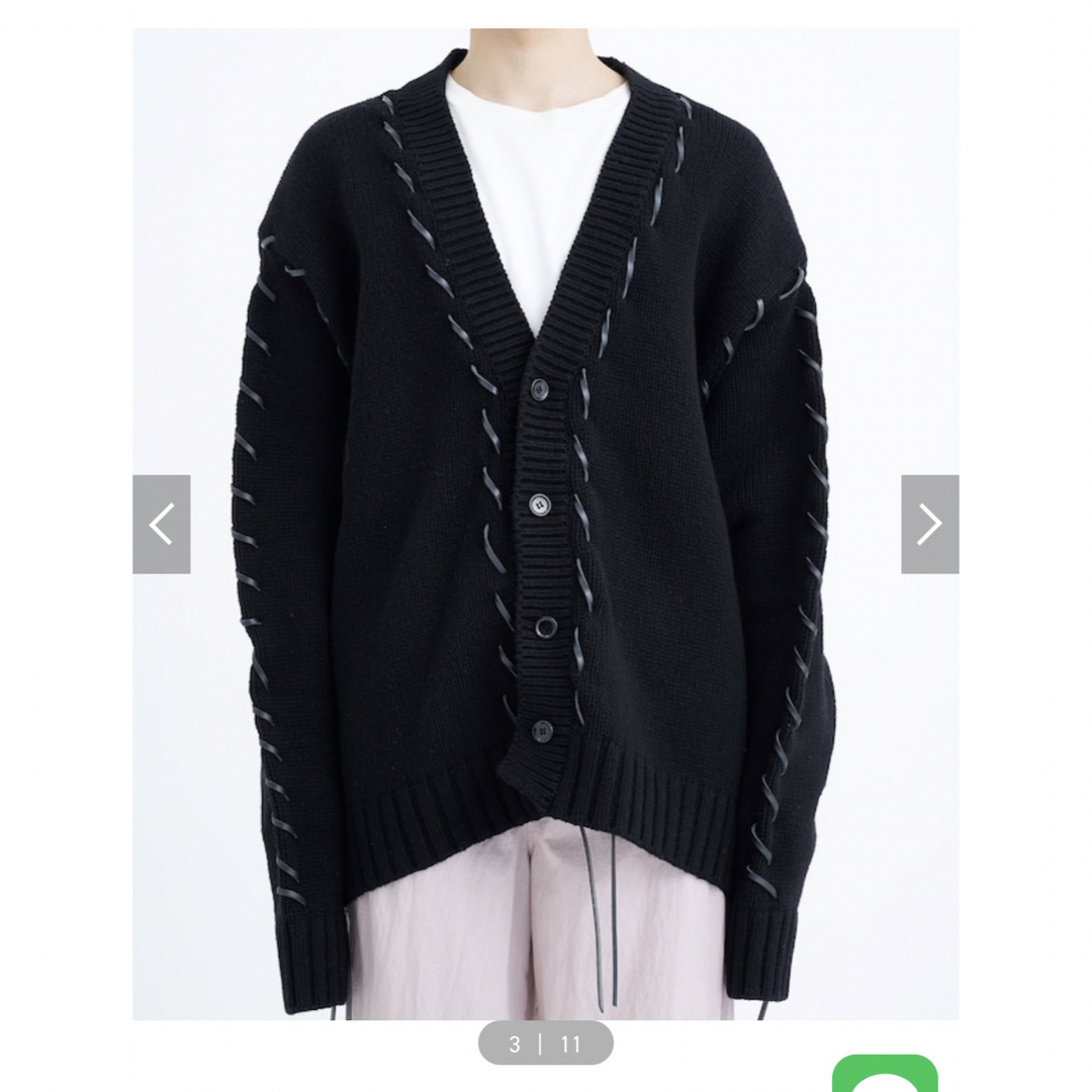 DISCOVERED(ディスカバード)のDISCOVERED LOOPING KNIT CARDIGAN メンズのトップス(カーディガン)の商品写真