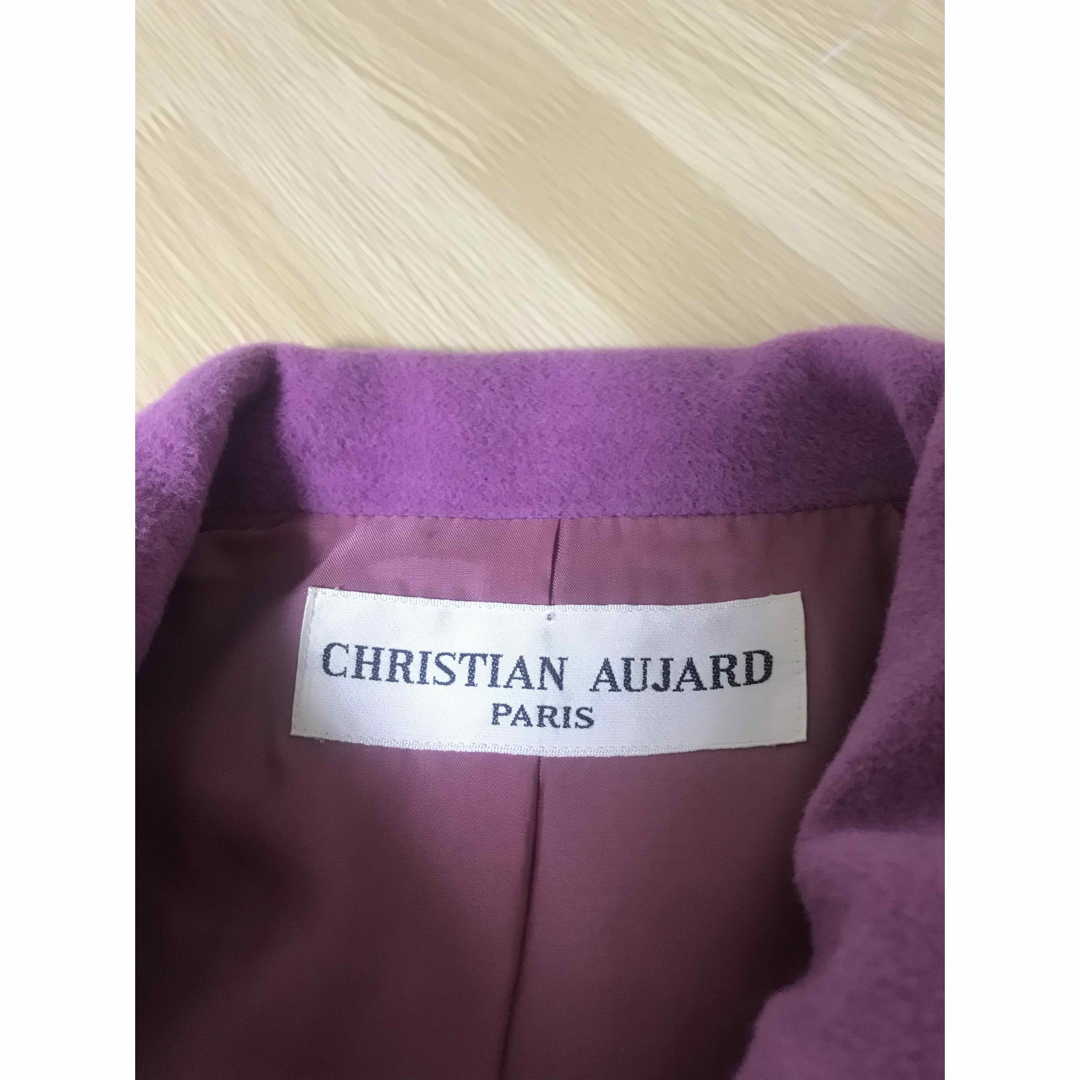 CHRISTIAN AUJARD(クリスチャンオジャール)のCHRISTIAN AUJARD クリスチャンオジャール　サイズ11 アンゴラ レディースのジャケット/アウター(テーラードジャケット)の商品写真