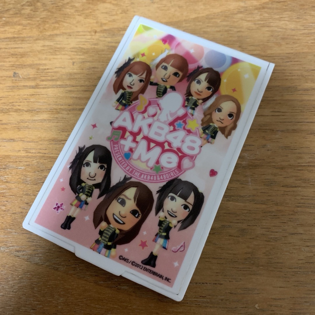 ニンテンドー3DS(ニンテンドー3DS)の☆非売品☆3DS  AKB48 +Me ミニミラー 手鏡 神7 エンタメ/ホビーの雑誌(ゲーム)の商品写真