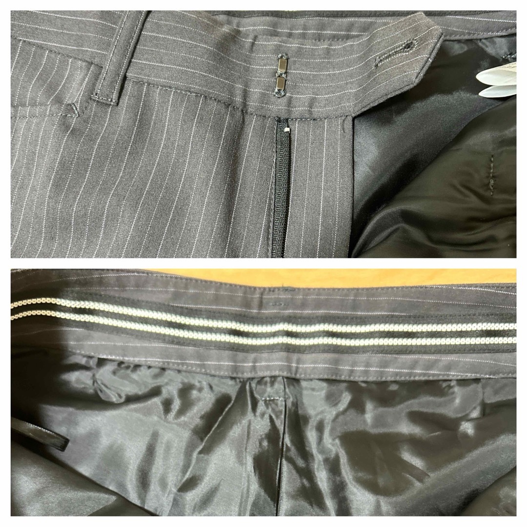 ベルメゾン(ベルメゾン)のBELLE MAISON⭐︎ストライプ　パンツスーツ レディースのフォーマル/ドレス(スーツ)の商品写真