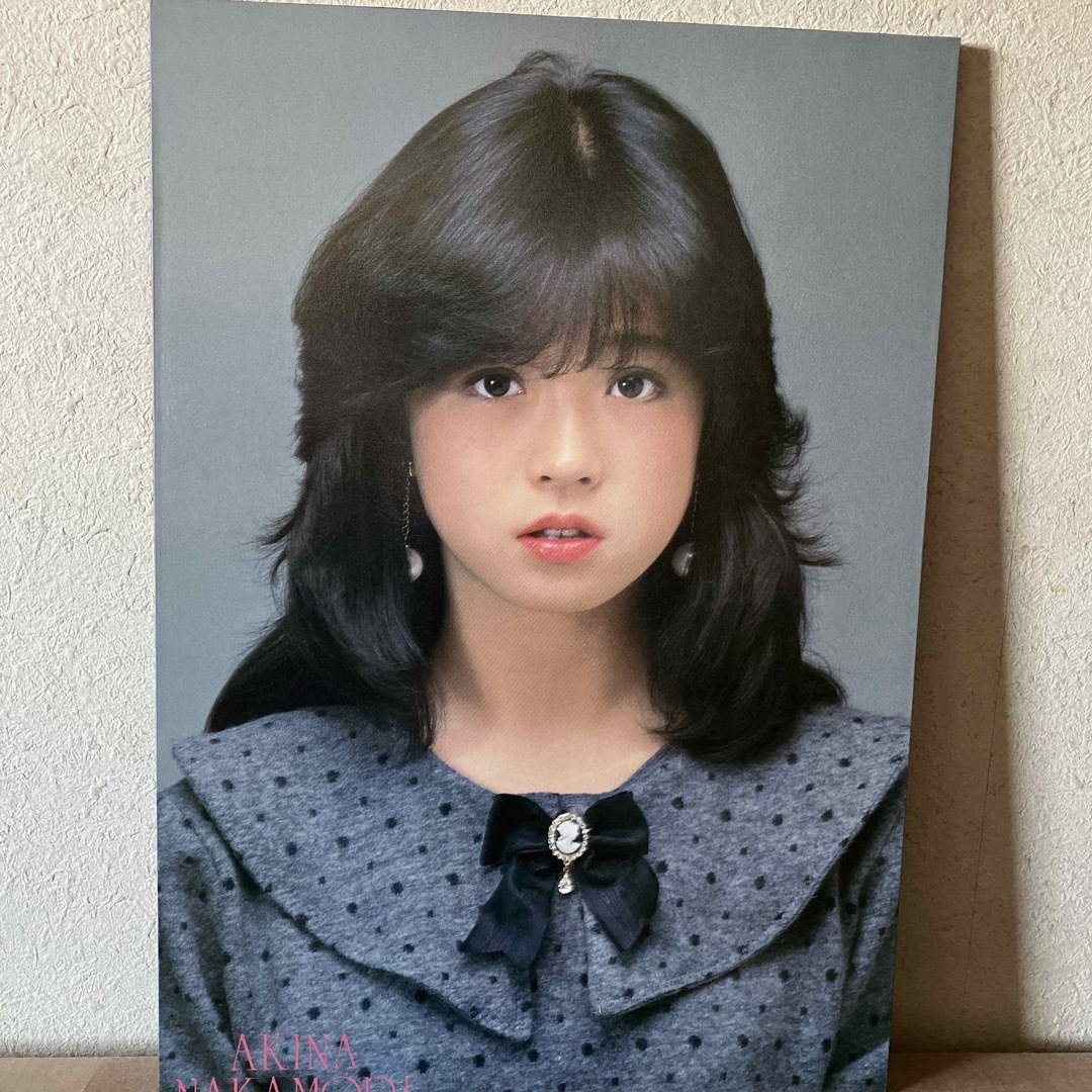 中森明菜 木製パネルポスター エンタメ/ホビーのコレクション(印刷物)の商品写真