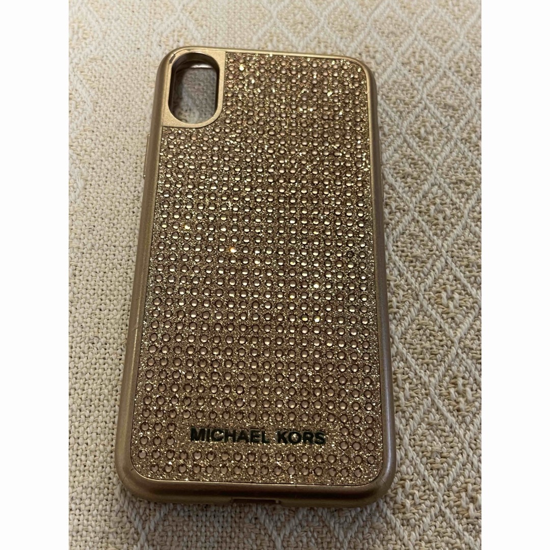 Michael Kors(マイケルコース)の【未使用】マイケルコース　スマホケース　iPhonex スマホ/家電/カメラのスマホアクセサリー(iPhoneケース)の商品写真