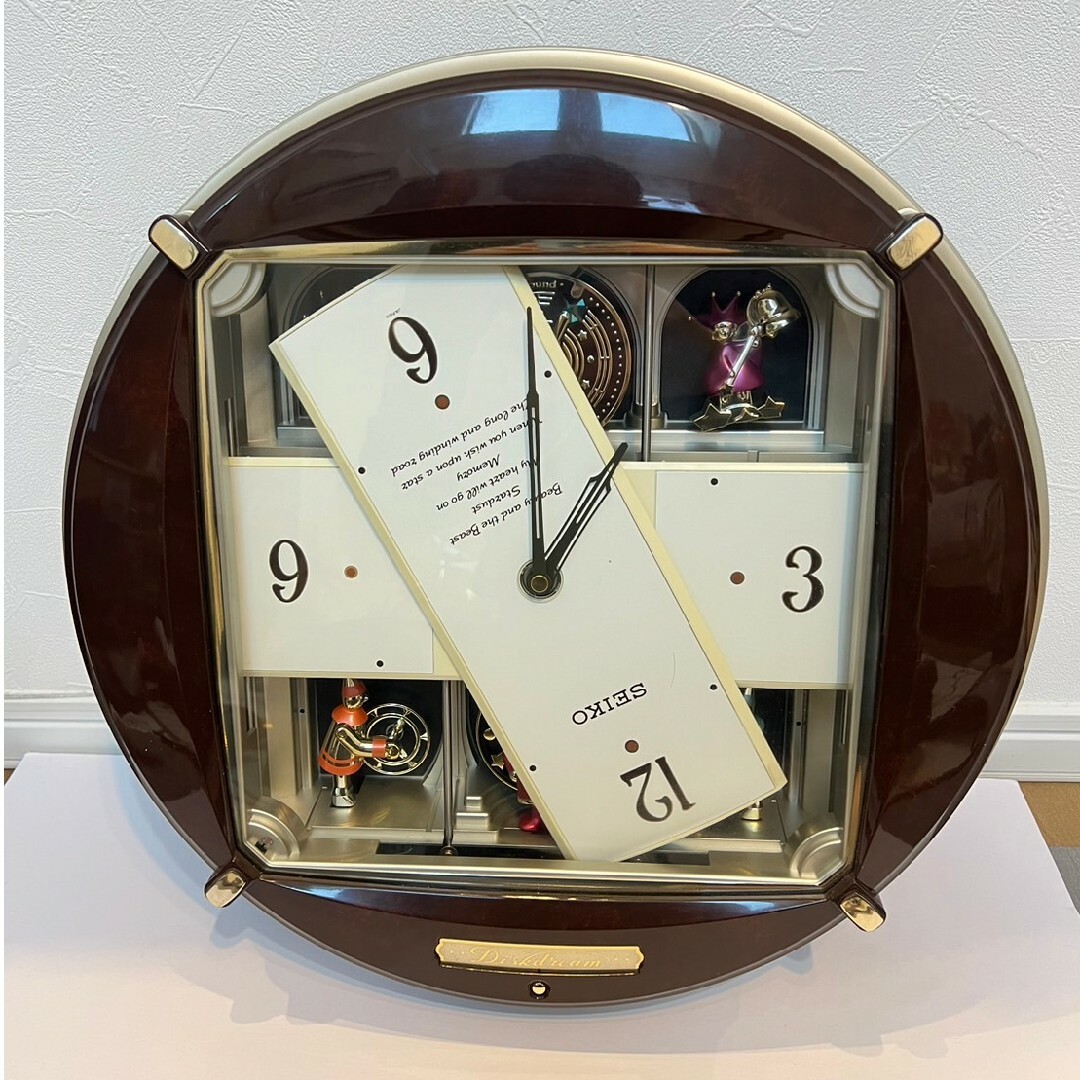 レビュー高評価の商品 SEIKO Fantasia Diskdream RE544B からくり時計