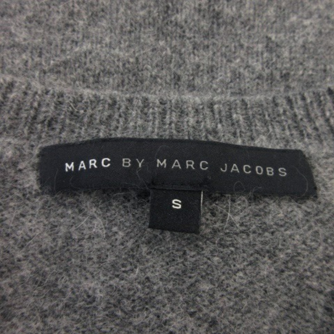 MARC BY MARC JACOBS(マークバイマークジェイコブス)のマークバイマークジェイコブス ニット セーター 七分袖 リボン S グレー レディースのトップス(ニット/セーター)の商品写真