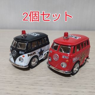 フォルクスワーゲン(Volkswagen)のVolkswagen Little Van Police/Fire Fighte(ミニカー)