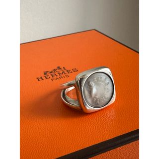 エルメス(Hermes)の【美品】HERMES エルメス　コロゾ・リング 10号(リング(指輪))