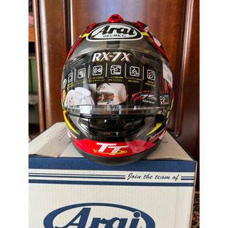 アライ(Arai)の新品arai rx7xマン島2023限定モデルｌＯＭ-T T-23(ヘルメット/シールド)