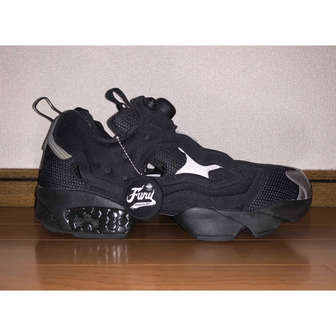 Reebok - 27.5cm 良品 REEBOK PUMP FURY ブラック シルバー 黒