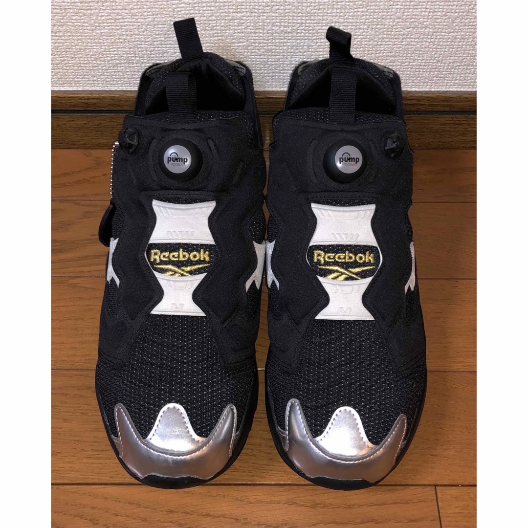 Reebok - 27.5cm 良品 REEBOK PUMP FURY ブラック シルバー 黒