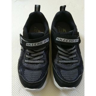 スケッチャーズ(SKECHERS)のスケッチャーズ　19.5スニーカー　黒(スニーカー)