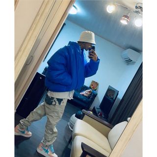 イージー(YEEZY（adidas）)のYEEZY GAP ROUND JACKET Lサイズ(ダウンジャケット)