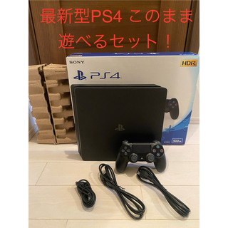 PlayStation4 - SONY PS4本体 ジェットブラック CHU-1000の通販 by