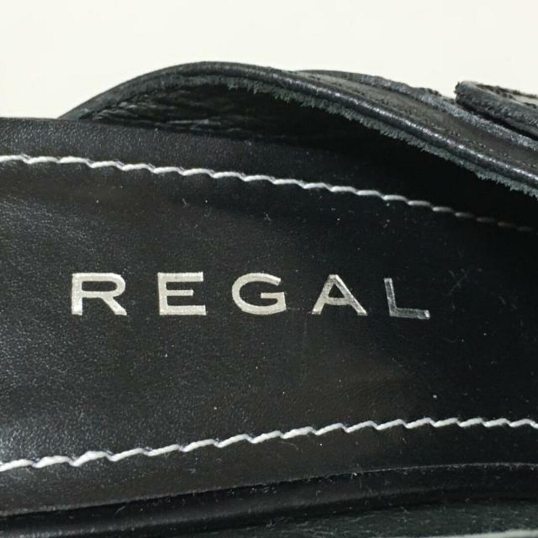 REGAL(リーガル)のREGAL(リーガル) ミュール 24 1/2 レディース - 黒 レザー レディースの靴/シューズ(ミュール)の商品写真