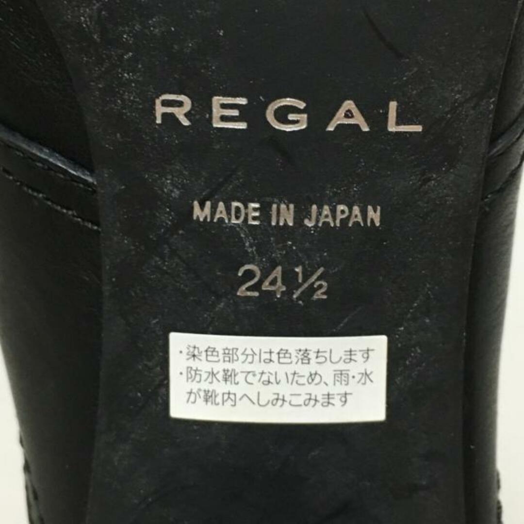 REGAL(リーガル)のREGAL(リーガル) ミュール 24 1/2 レディース - 黒 レザー レディースの靴/シューズ(ミュール)の商品写真