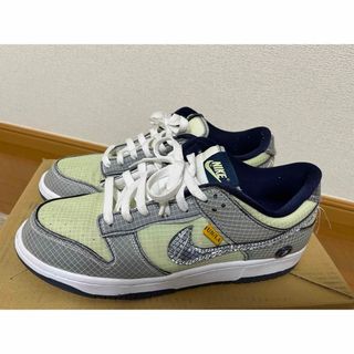 ナイキ(NIKE)のunion×nike dunk low "pistachio" 27.5(スニーカー)