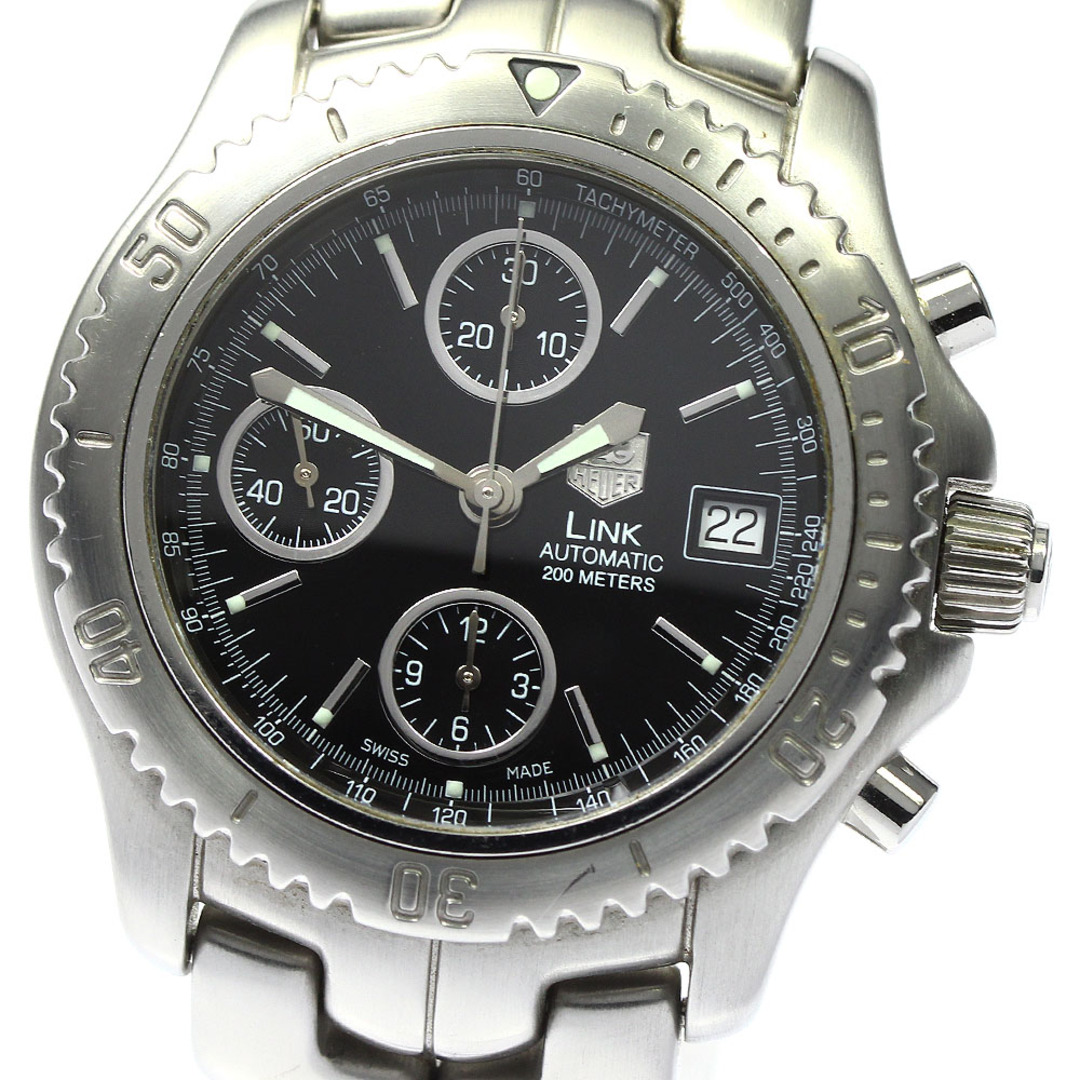 TAG Heuer(タグホイヤー)のタグホイヤー TAG HEUER CT2111.BA0550 リンク クロノグラフ デイト 自動巻き メンズ 保証書付き_800320 メンズの時計(腕時計(アナログ))の商品写真