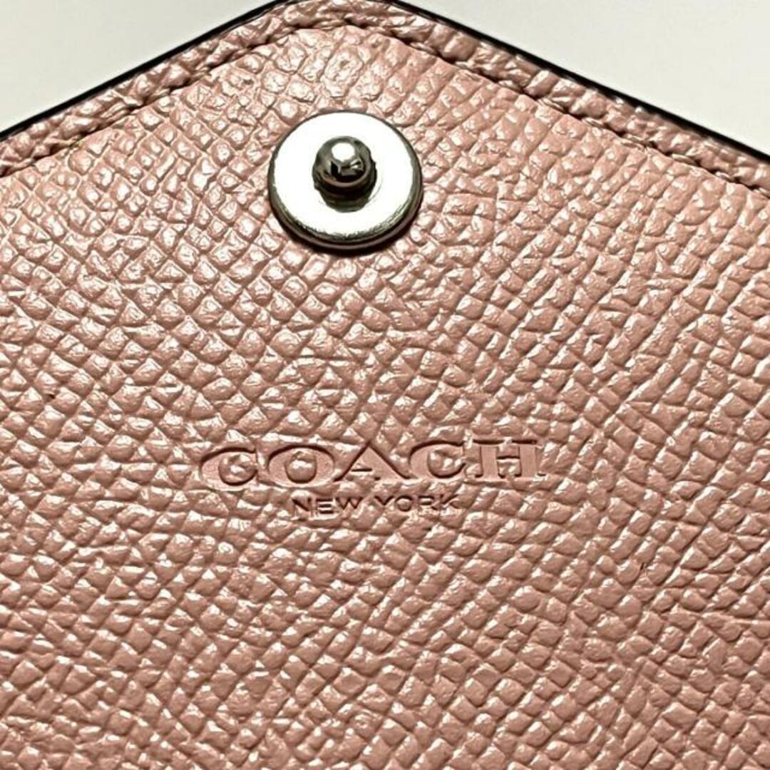 COACH(コーチ)のCOACH(コーチ) 長財布 - 57715 ライトピンク レザー レディースのファッション小物(財布)の商品写真