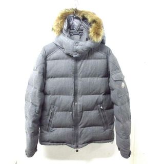 モンクレール(MONCLER)のMONCLER(モンクレール) ダウンジャケット サイズ4 XL レディース MONTGE グレー 長袖/冬(ダウンジャケット)