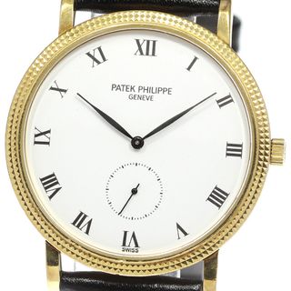 パテックフィリップ(PATEK PHILIPPE)のパテックフィリップ PATEK PHILIPPE 3919J カラトラバ K18YG 手巻き メンズ 箱付き_796849(腕時計(アナログ))