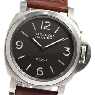 パネライ(PANERAI)のパネライ PANERAI PAM00562 ルミノール ベース 8デイズ 手巻き メンズ _801763(腕時計(アナログ))