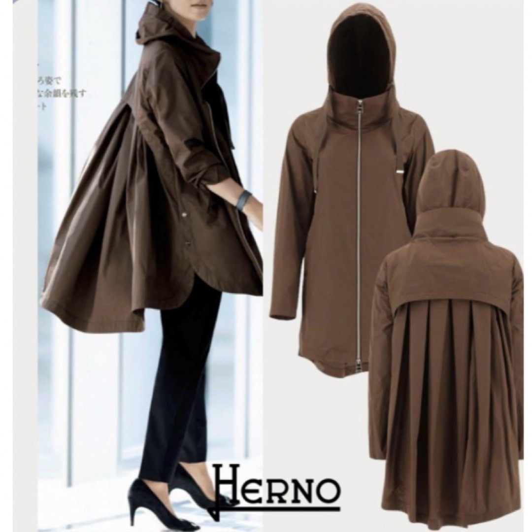 HERNO - 2021-22ss☆美品☆雑誌掲載 HERNOヘルノAシェイプテクノ HERNO - 2021-22ss☆美品☆雑誌掲載 HERNOヘルノAシェイプテクノ